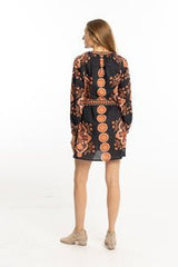 Bindu Grace Dress in Desert Sand