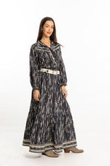 Bindu Gretel Blouse in Black Pearl