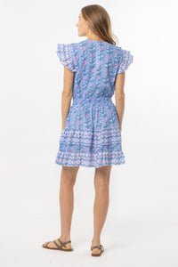 Bindu Sky Dress in Sky Blue