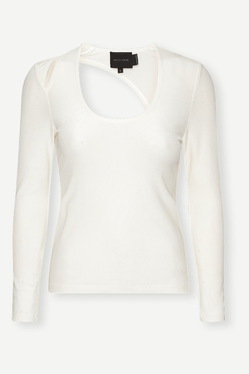 Birgitte Herskind Jess Top in White