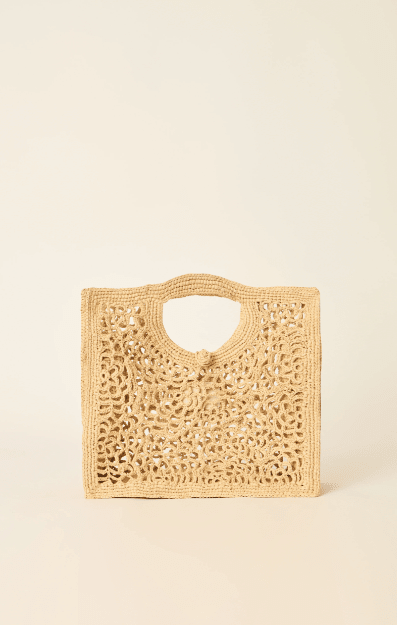 btb Lacera Top Handle Tote in Natural