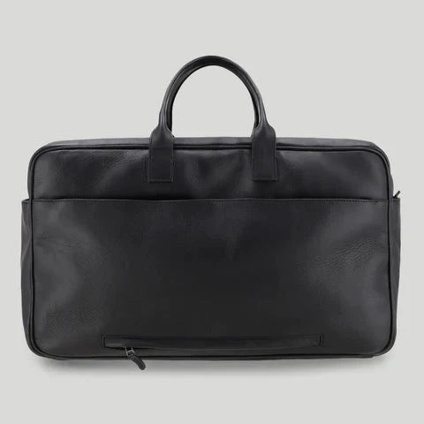 Buckle and Seam Canary Travel Bag