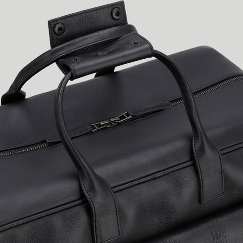 Buckle and Seam Canary Travel Bag