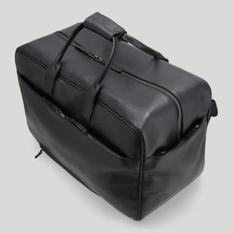 Buckle and Seam Canary Travel Bag