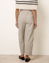Elastic Waist Drawstring Trousers