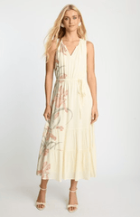 Caballero Carol Dress in Stippled Iris