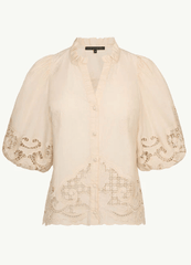 Caballero Collection Estelle Top in Peach Dust