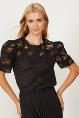 Caballero Collection Katia Top in Black