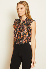 Caballero Evelyn Top in Folk Art Fleur