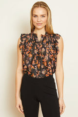 Caballero Evelyn Top in Folk Art Fleur