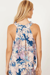 Caballero Hollie Top in Lilac Fields