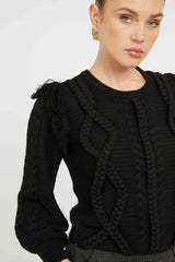 Caballero Isadora Sweater in Black