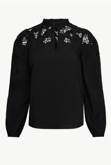 Caballero Riana Reversible Top in Black
