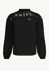 Caballero Riana Reversible Top in Black