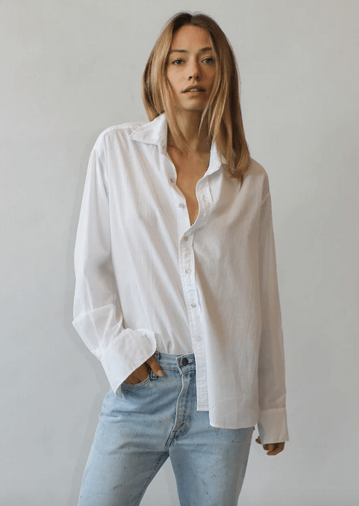 Cail Dreaming Collared Boy Shirt in White