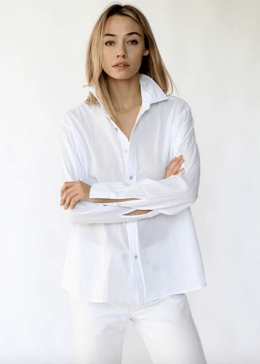 Cail Dreaming Collared Boy Shirt in White