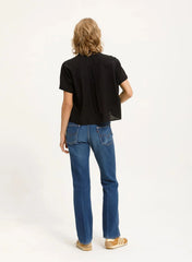 FINAL SALE Cali Dreaming Louella Shirt in Black