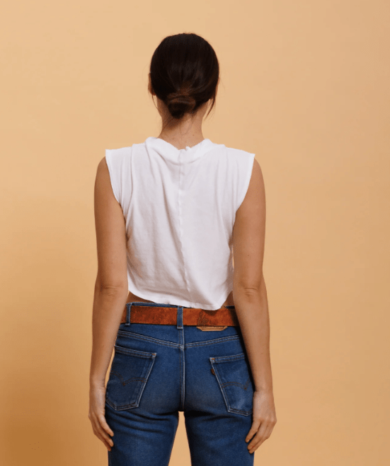 Cali Miro Top in White