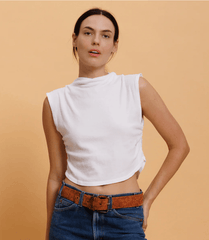 Cali Miro Top in White