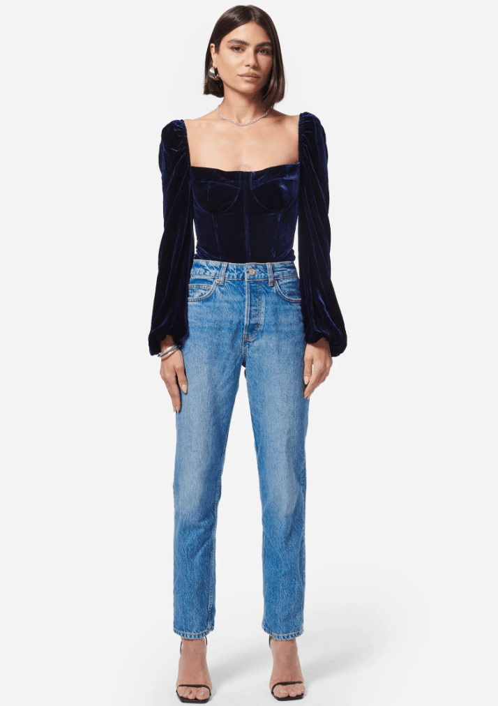 Cami NYC Annel Bodysuit in Eclipse