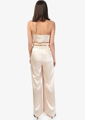 Cami NYC Davina Wide Leg Pant in Bone