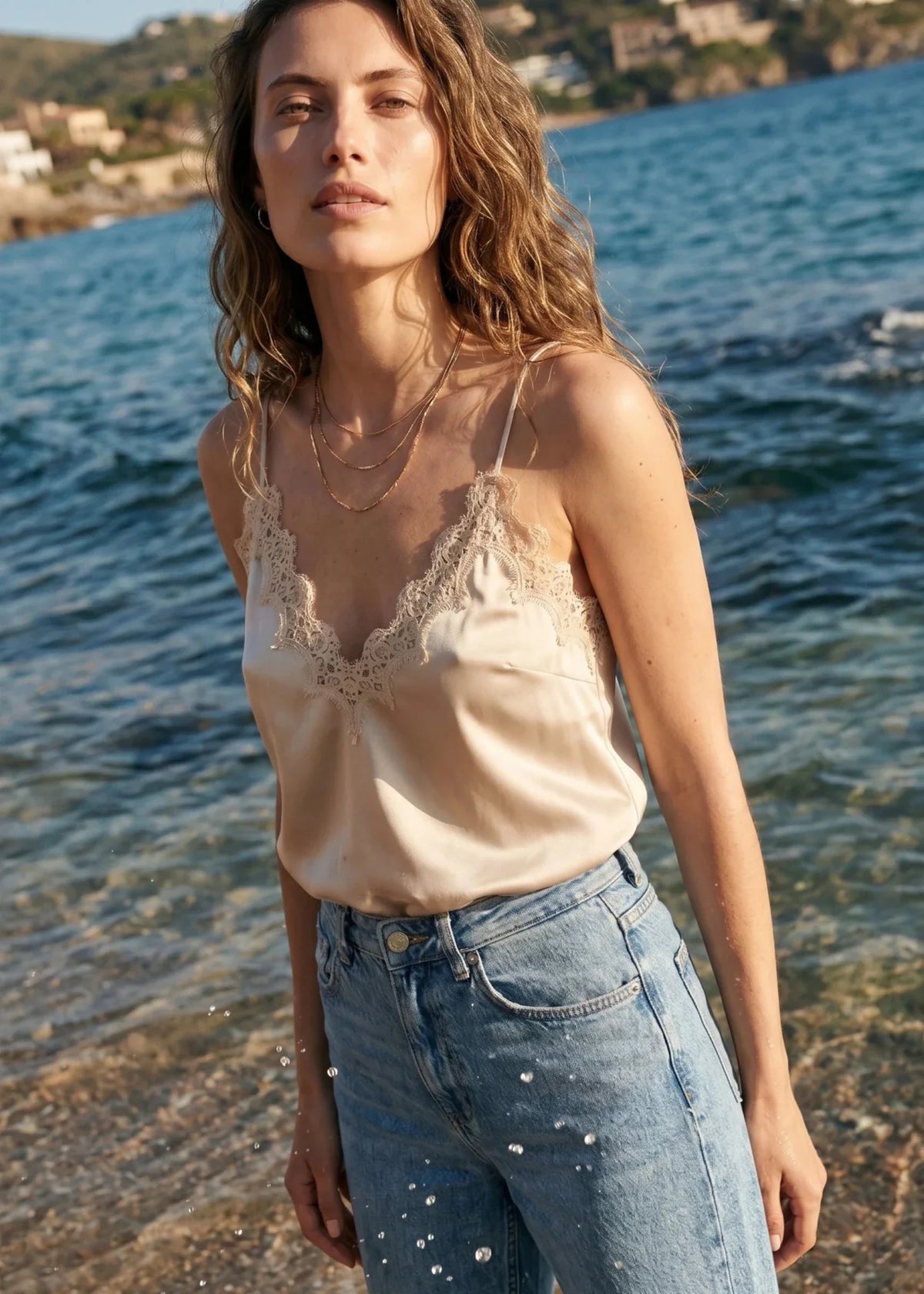 Cami NYC Everly Camisole in Oat