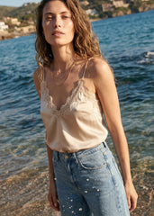 Cami NYC Everly Camisole in Oat
