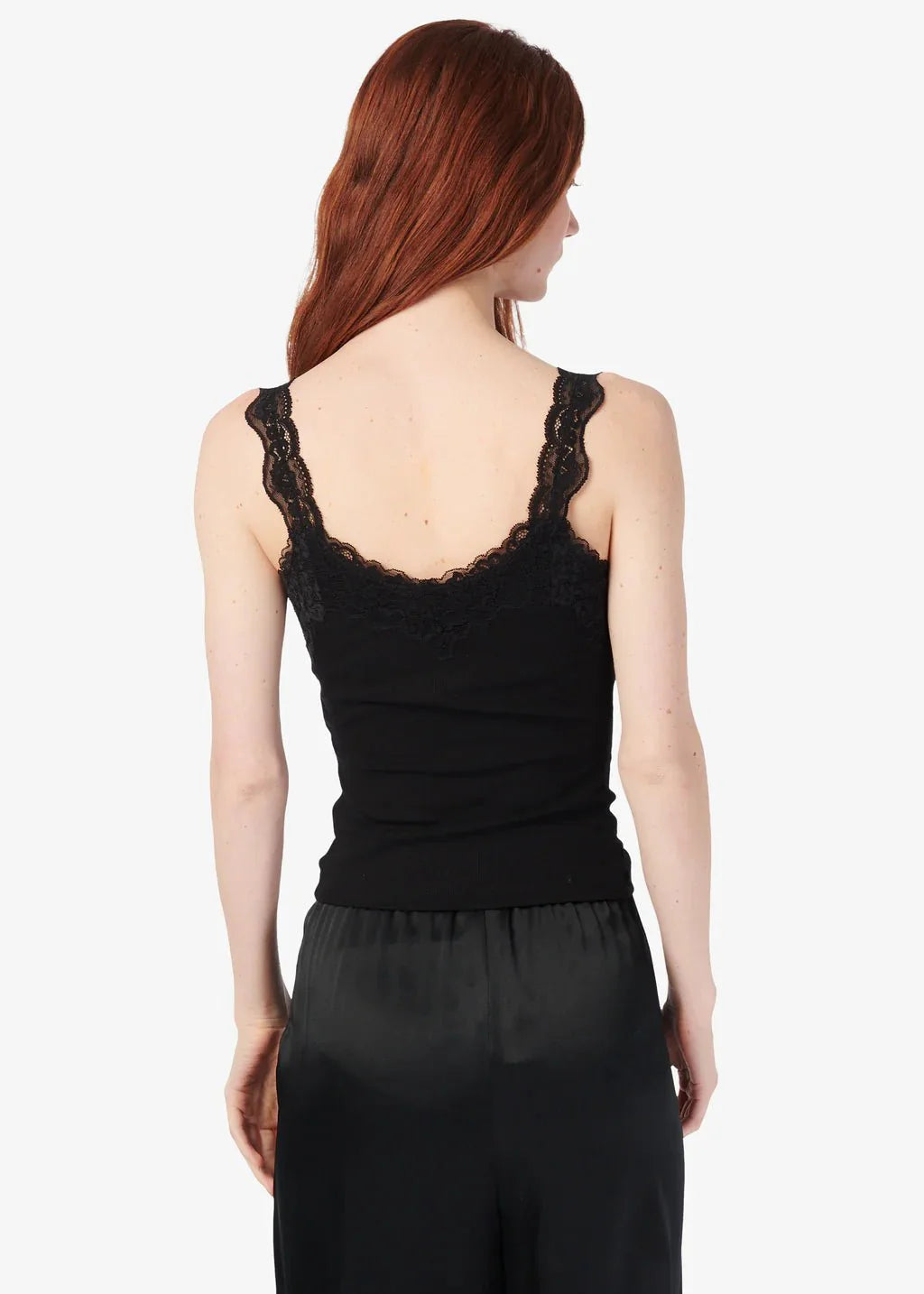 Cami NYC Lani Rib Knit Tank in Black