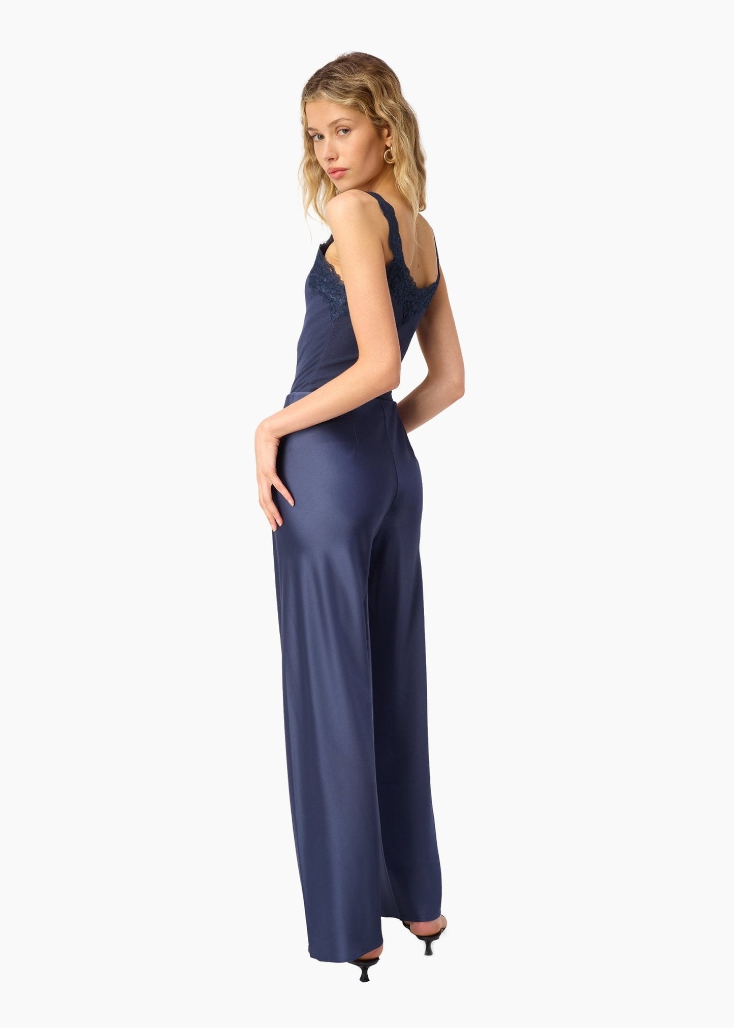 Cami NYC Lani Rib Knit Tank in Harbor