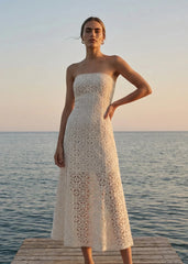 Cami NYC Lisbon Strapless Crochet Dress in Lisbon