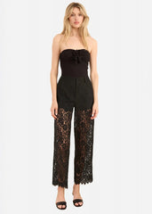 Cami NYC Minerva Lace Pant in Black