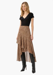 Cami NYC Sana Rib Tee in Black