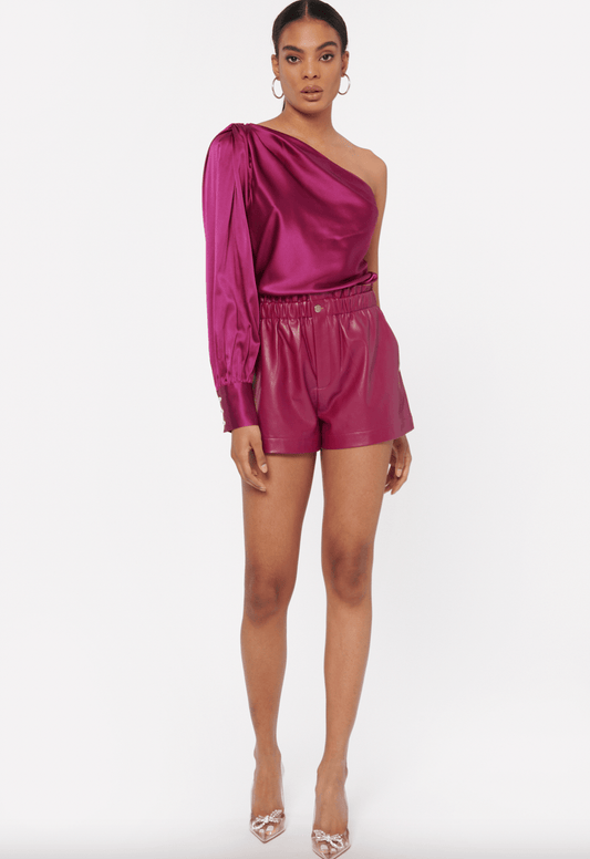Cami NYC Violette Bodysuit in Beetroot