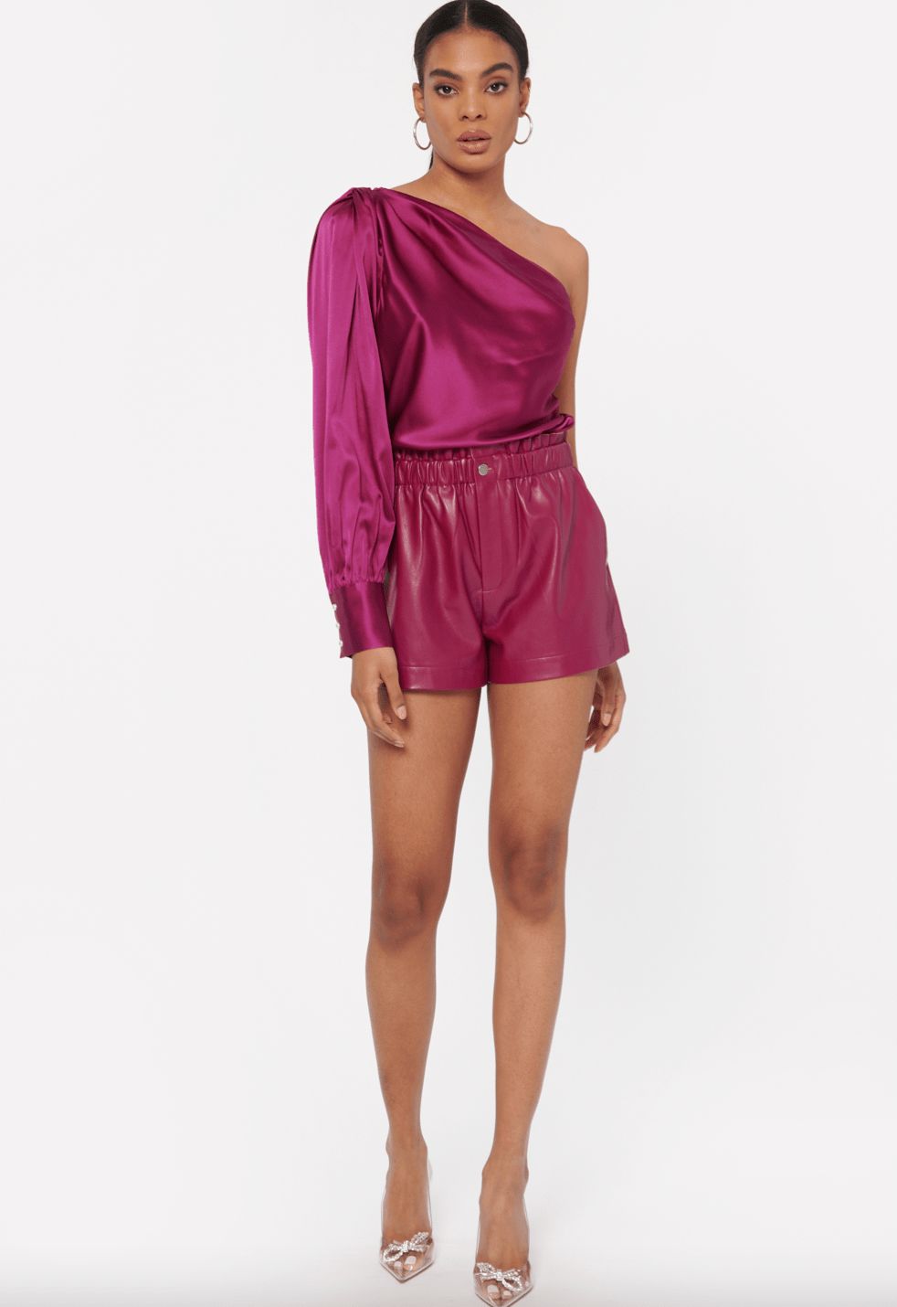 Cami NYC Violette Bodysuit in Beetroot