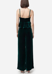 Cami Rylie Velvet Pant in Deep Sea