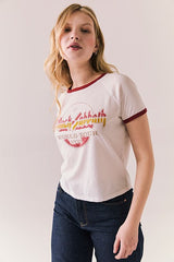 Chaser Black Sabbath 1975 World Tour Tee in White