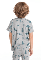 Chaser Boys Short Sleeve Tee in Camper Dream