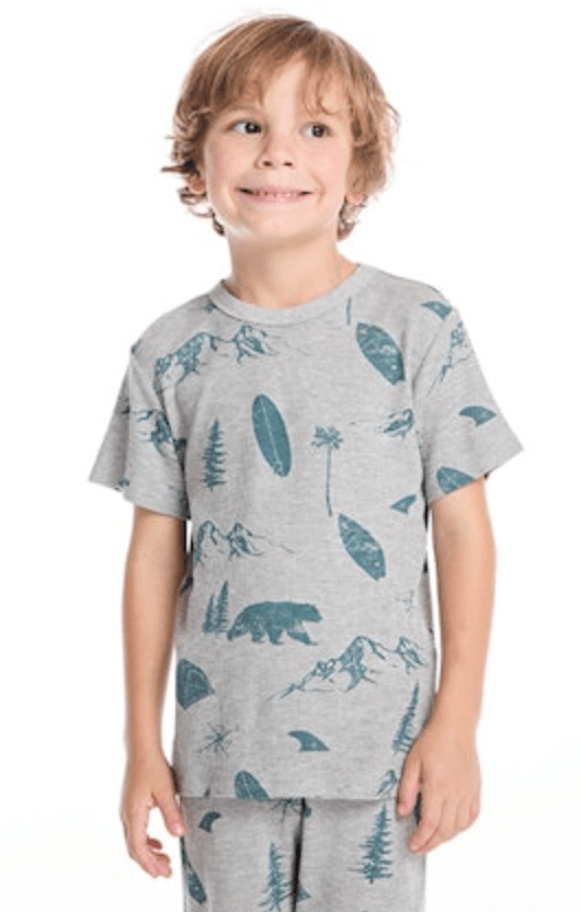Chaser Boys Short Sleeve Tee in Camper Dream