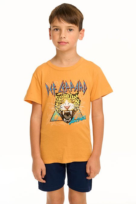 Chaser Def Leppard Tee in Nugget