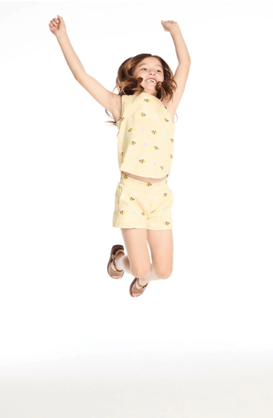 Chaser Honey Bee Shirttail Muscle Tee