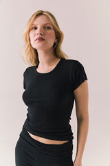Chaser Honey Tee in True Black