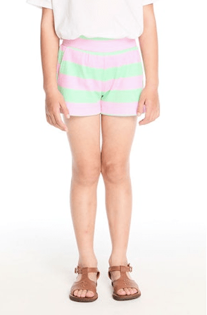 Chaser Jade Short in Pinky Aloe Stripe