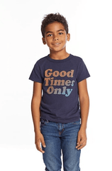 Chaser Kids Good Times Only Boys Tee in Avalon