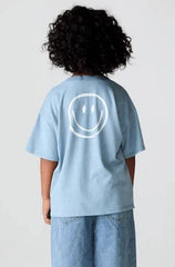 Chaser Kids Have a Nice Smile Tee in Blue Moon