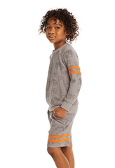 Chaser Kids Long Sleeve Tee in Cheetah Print