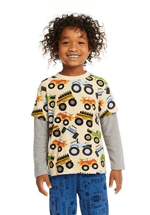 Chaser Kids Tee in Monster Truck