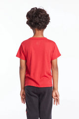 Chaser Local Legend Boys Tee in Cardinal