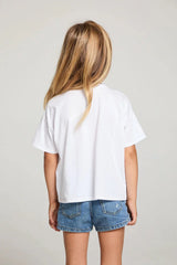 Chaser Sun Records Pop Art Girls Tee in White