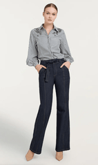 Cinq A Sept Crystal Ivy Tianna Top in Peacock Blue