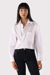 Cissa The Shorty Shirt in Optic White